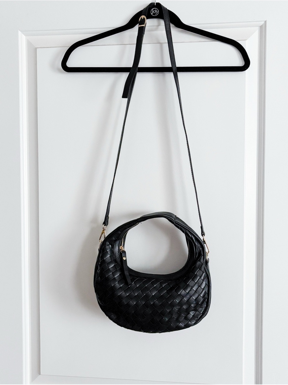 A. Bellucci Woven Italian Leather Bag NWOT